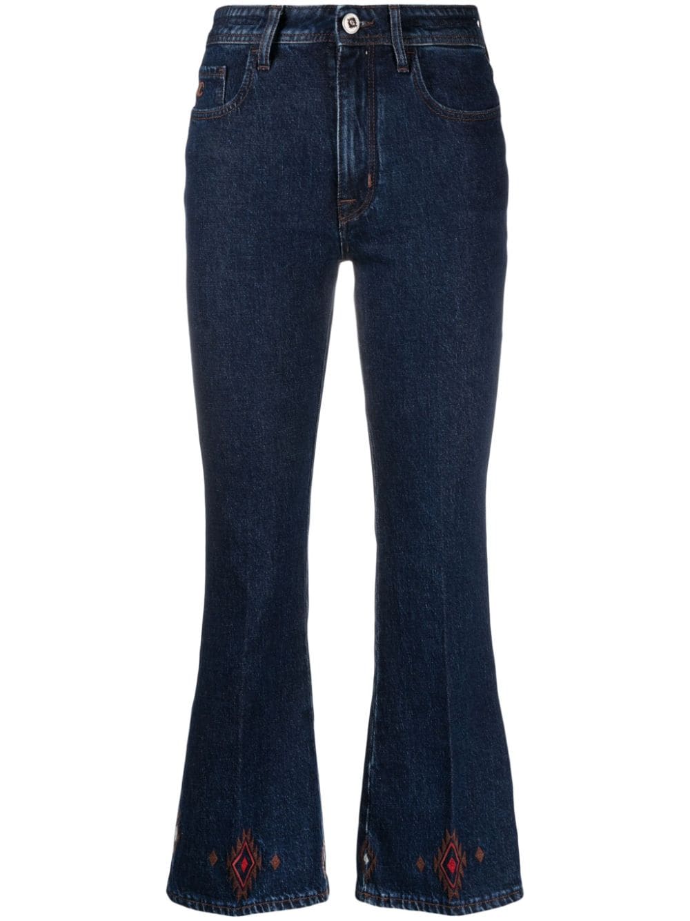 Jeans victoria con ricamo