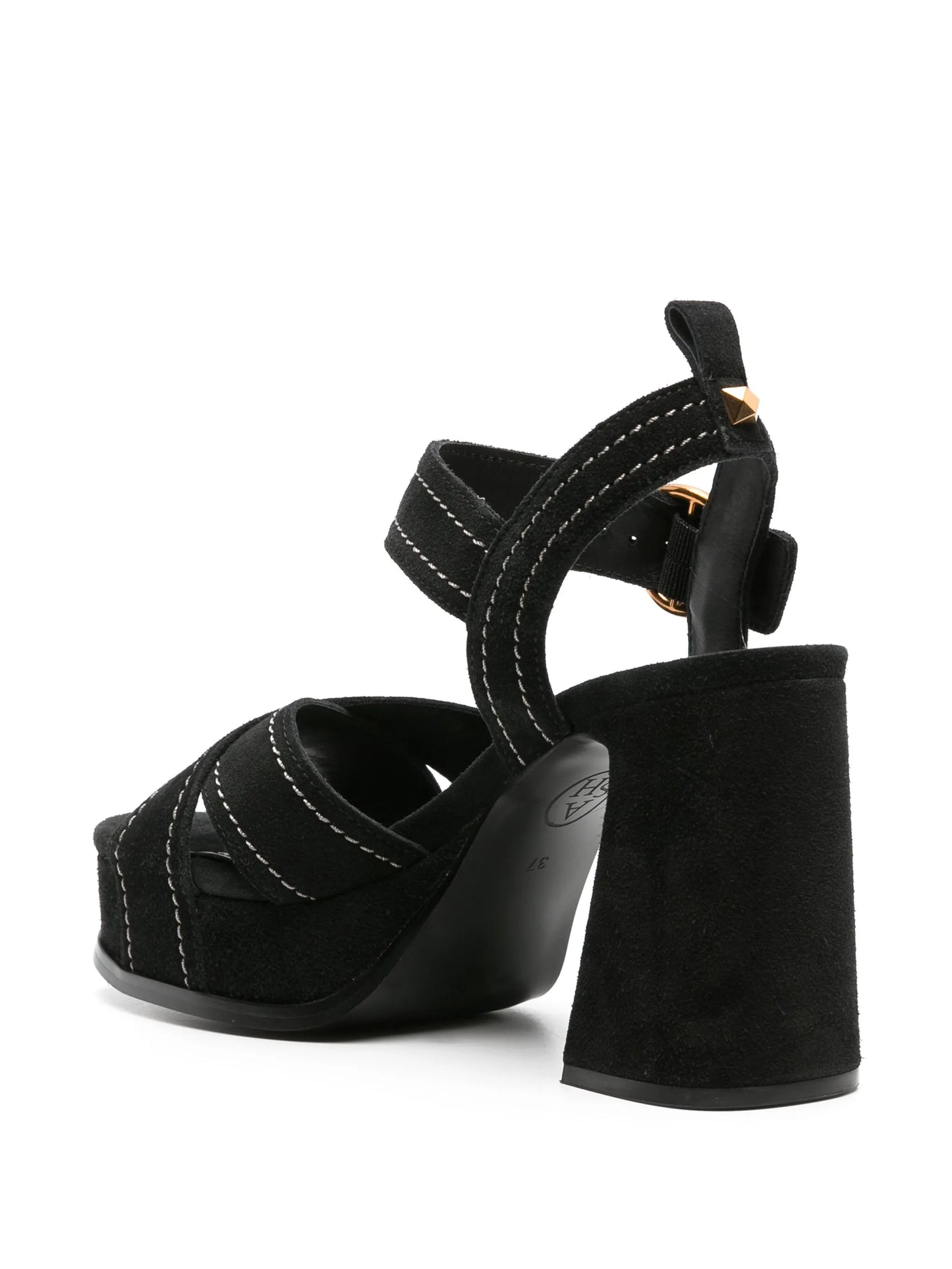Sandalo melany suede nero