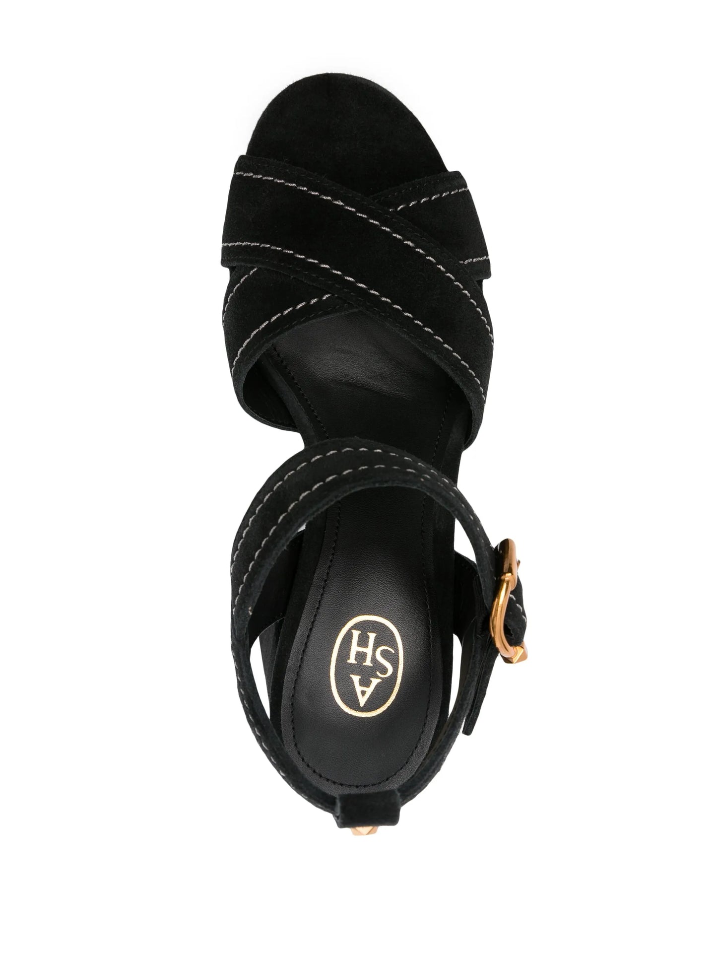 Sandalo melany suede nero