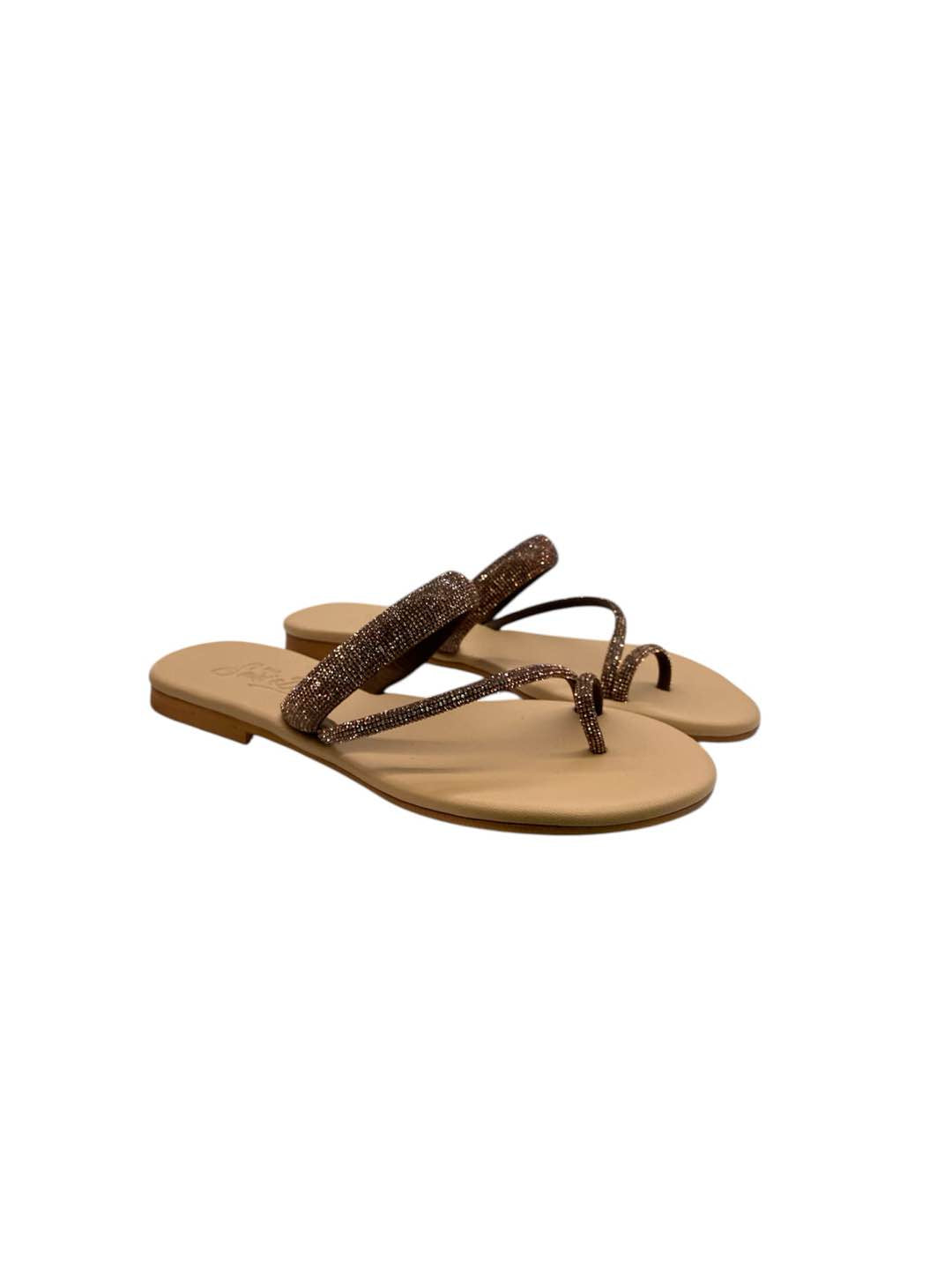 Ciabattina gioiello bronzo St. Barth