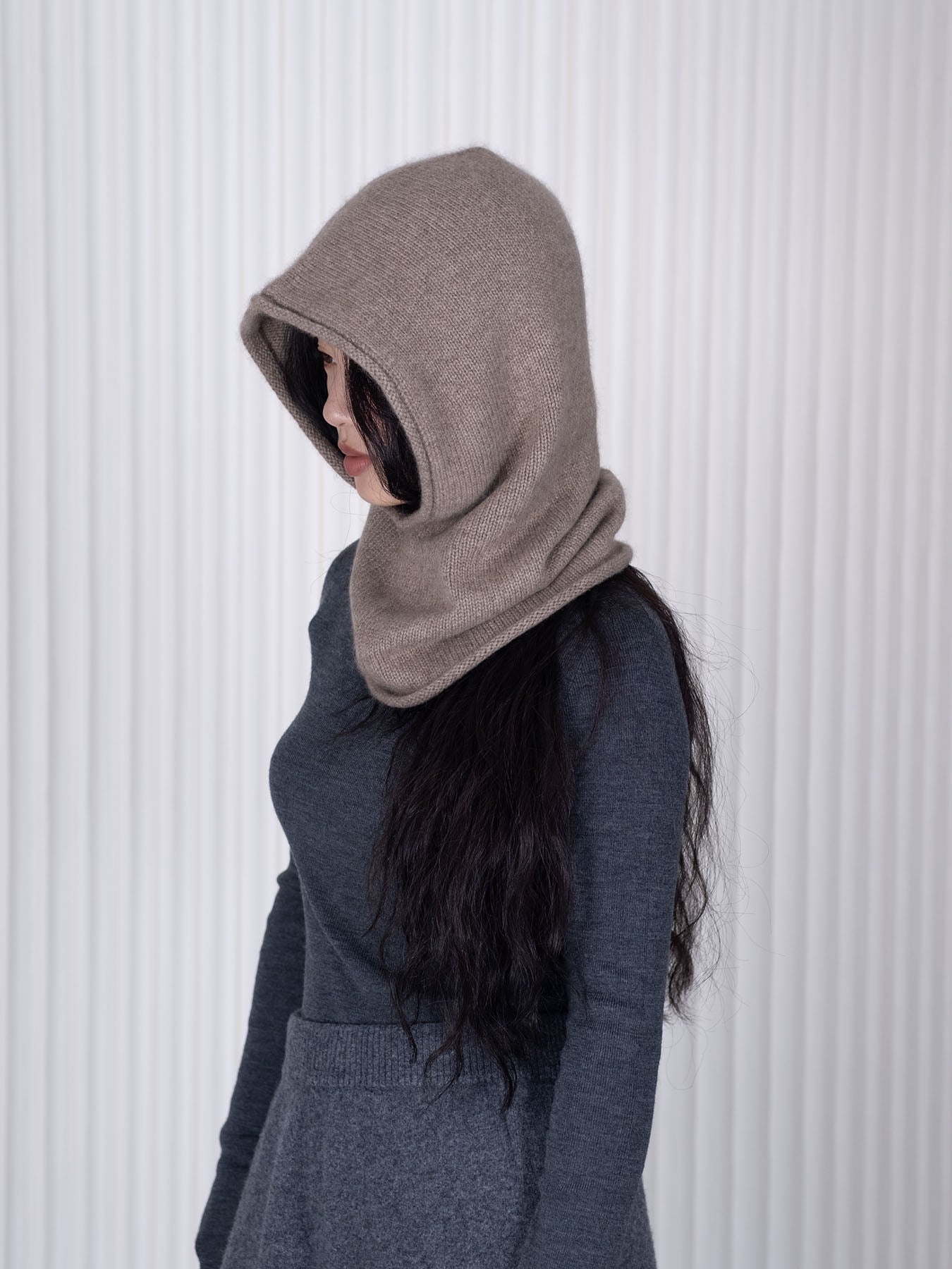 Balaclava taupe