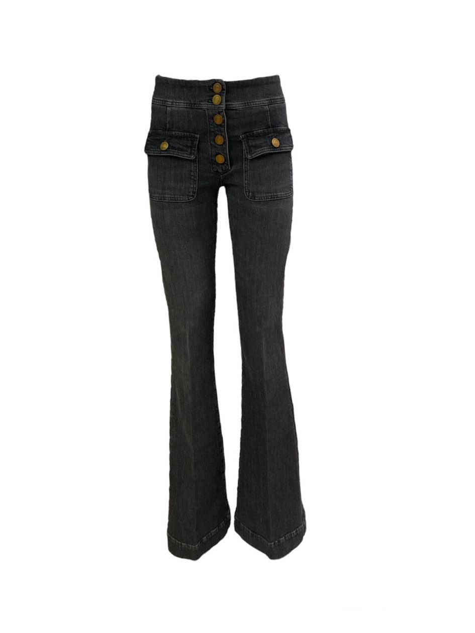 Jeans Anais Denim Grigio Seafarer