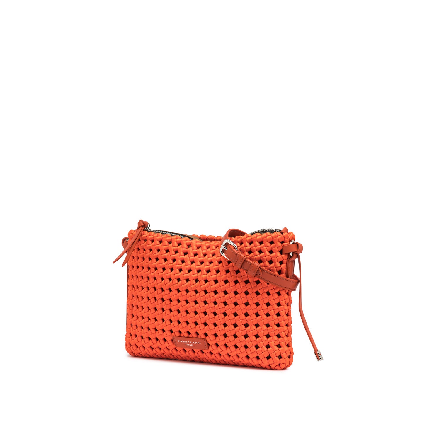 Pochette fiore corallo