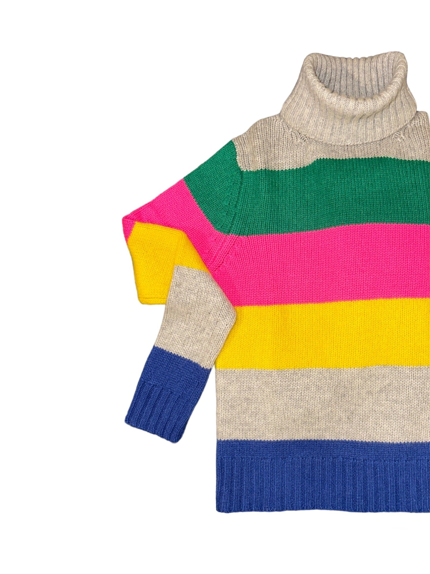 CASHMERE PULL COLORBLOCK
