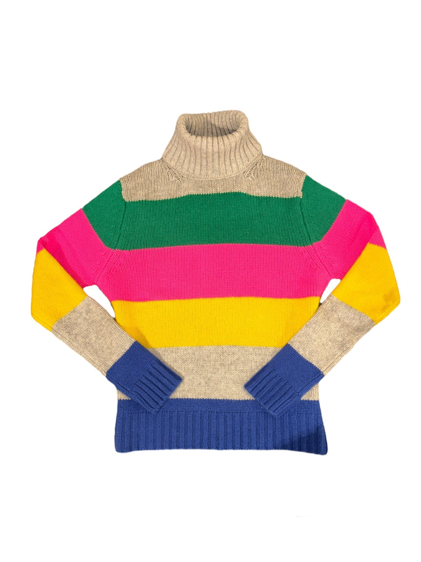 CASHMERE PULL COLORBLOCK