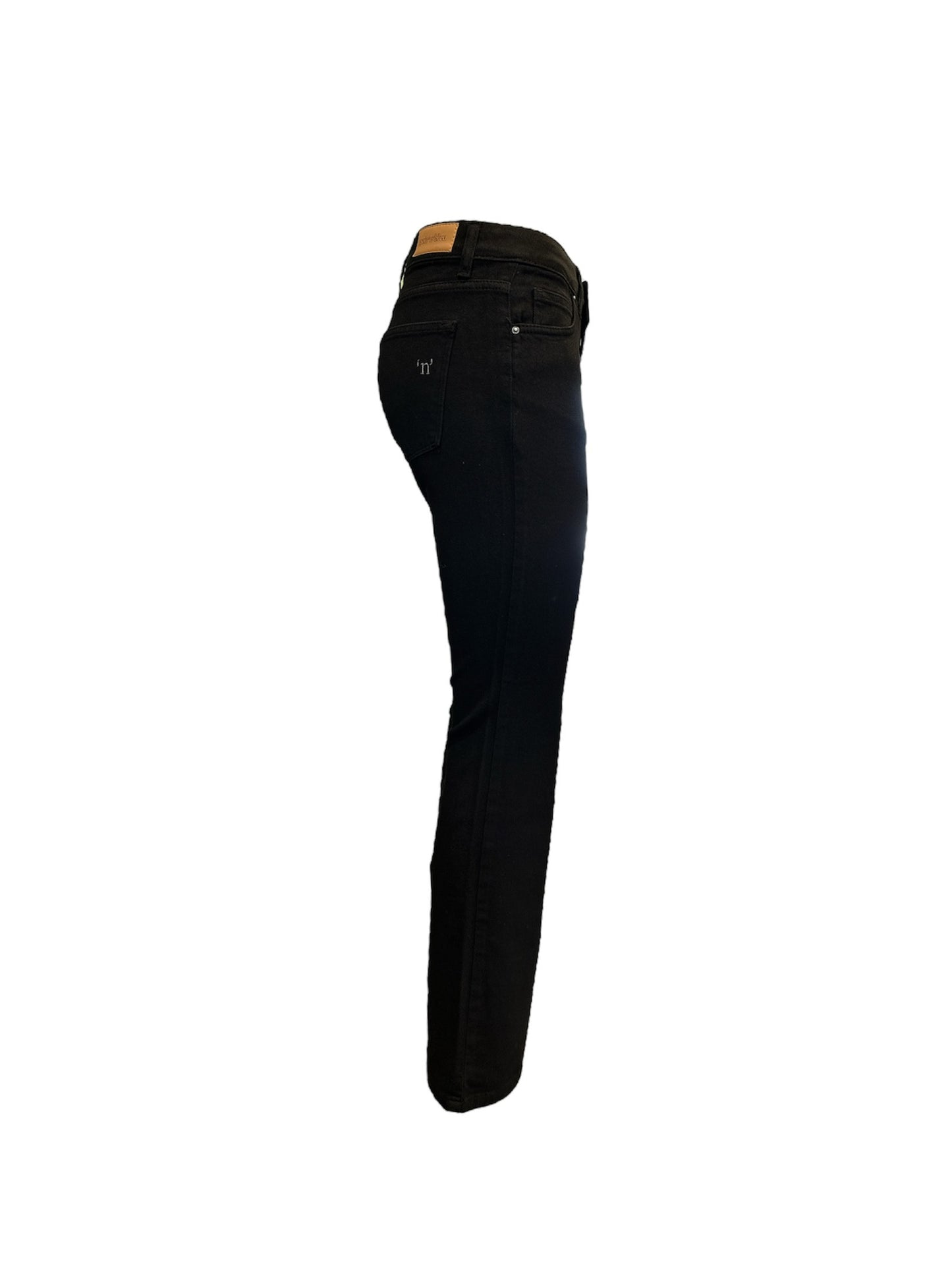 PANTALONE TROMBETTA ANNIE 90 CROP NERO