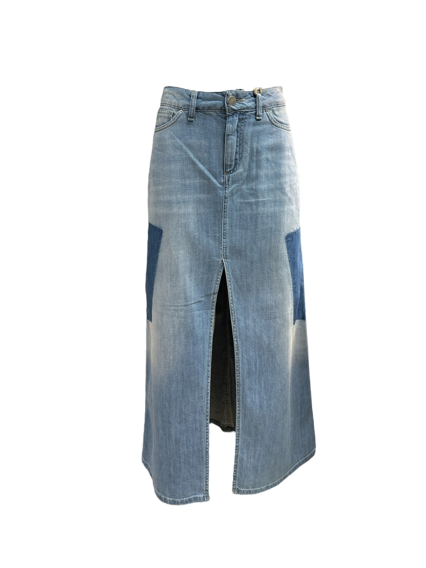 Gonna con spacco ella noir'n blue