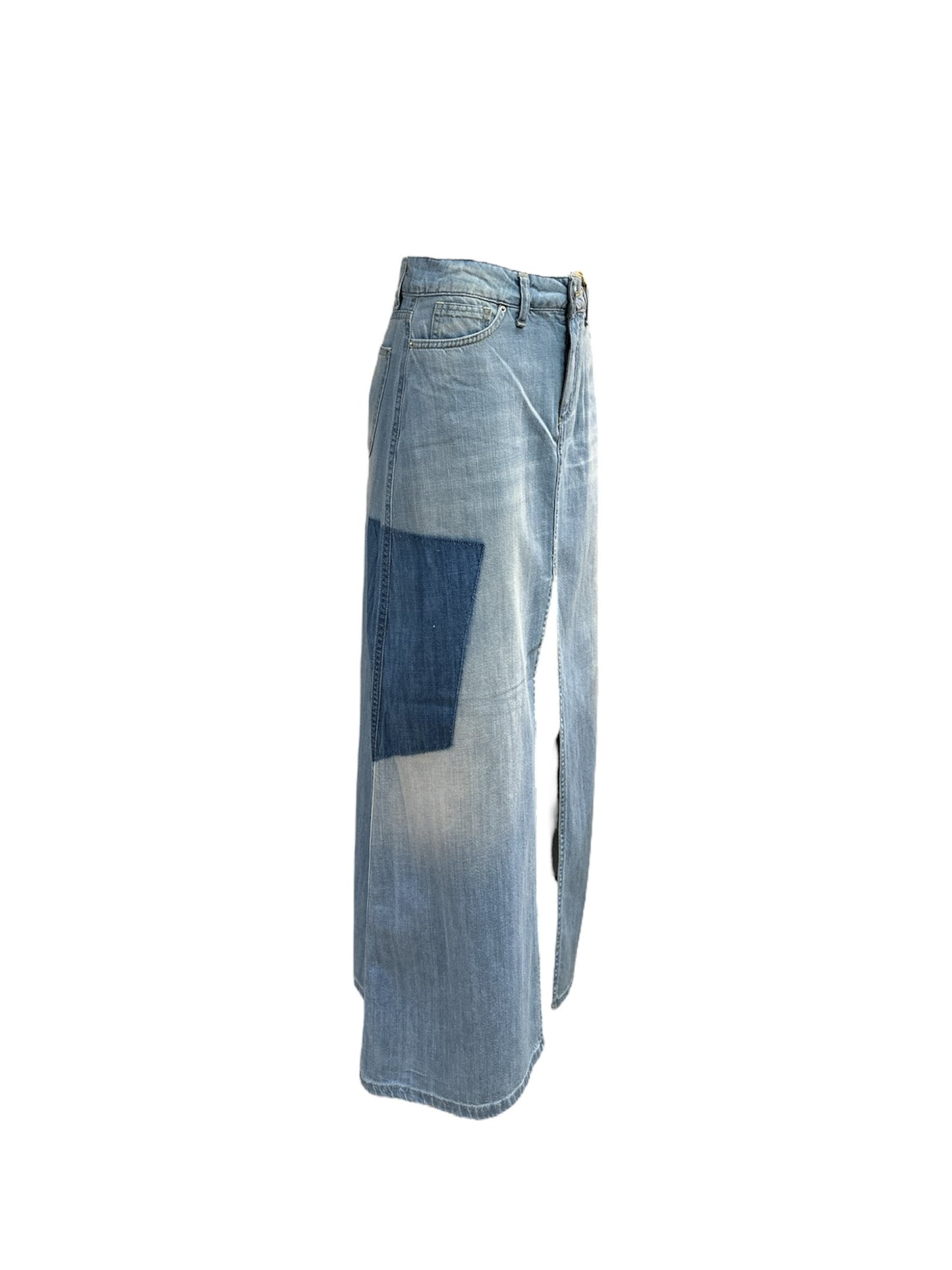 Gonna con spacco ella noir'n blue