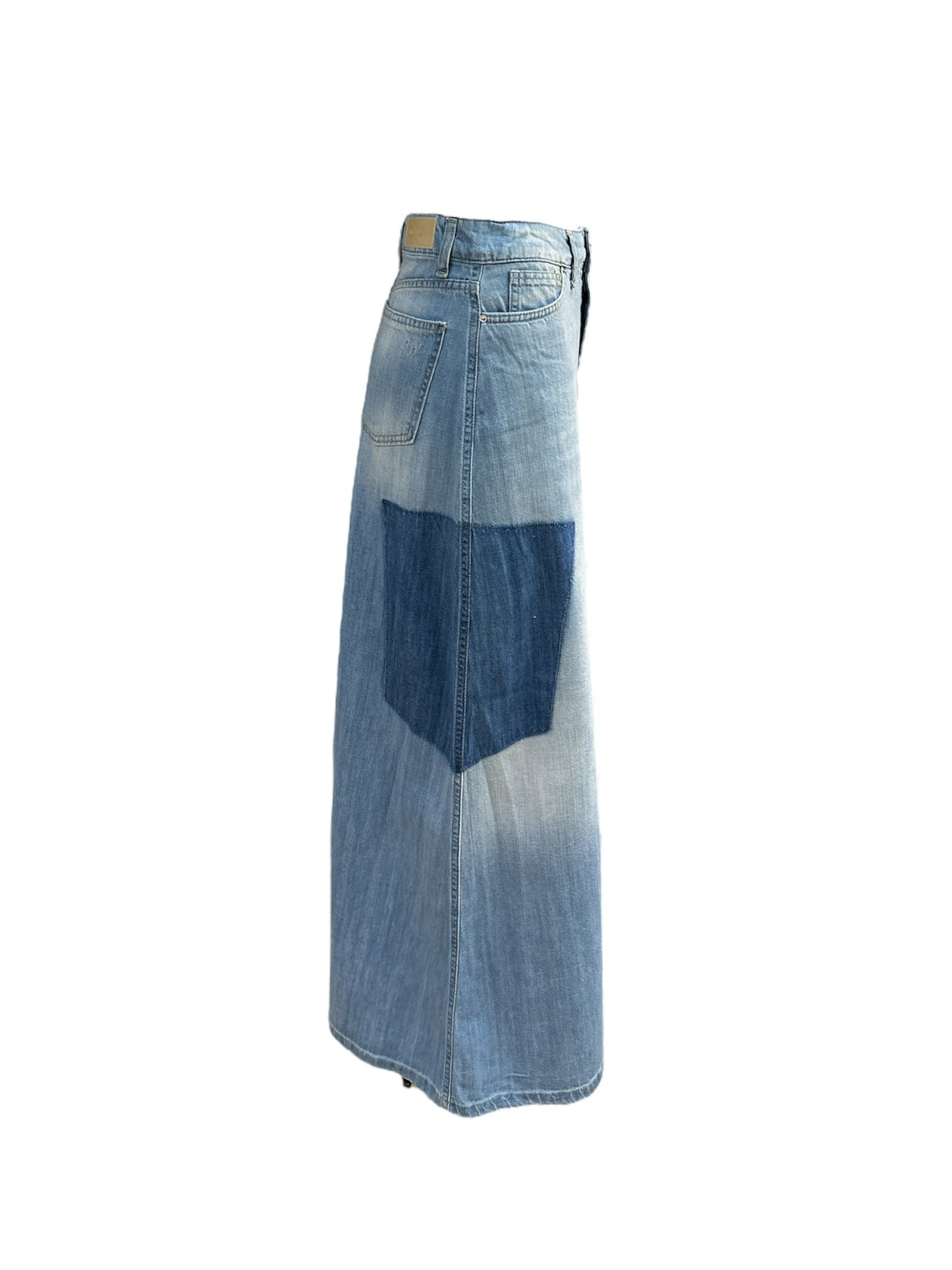 Gonna con spacco ella noir'n blue