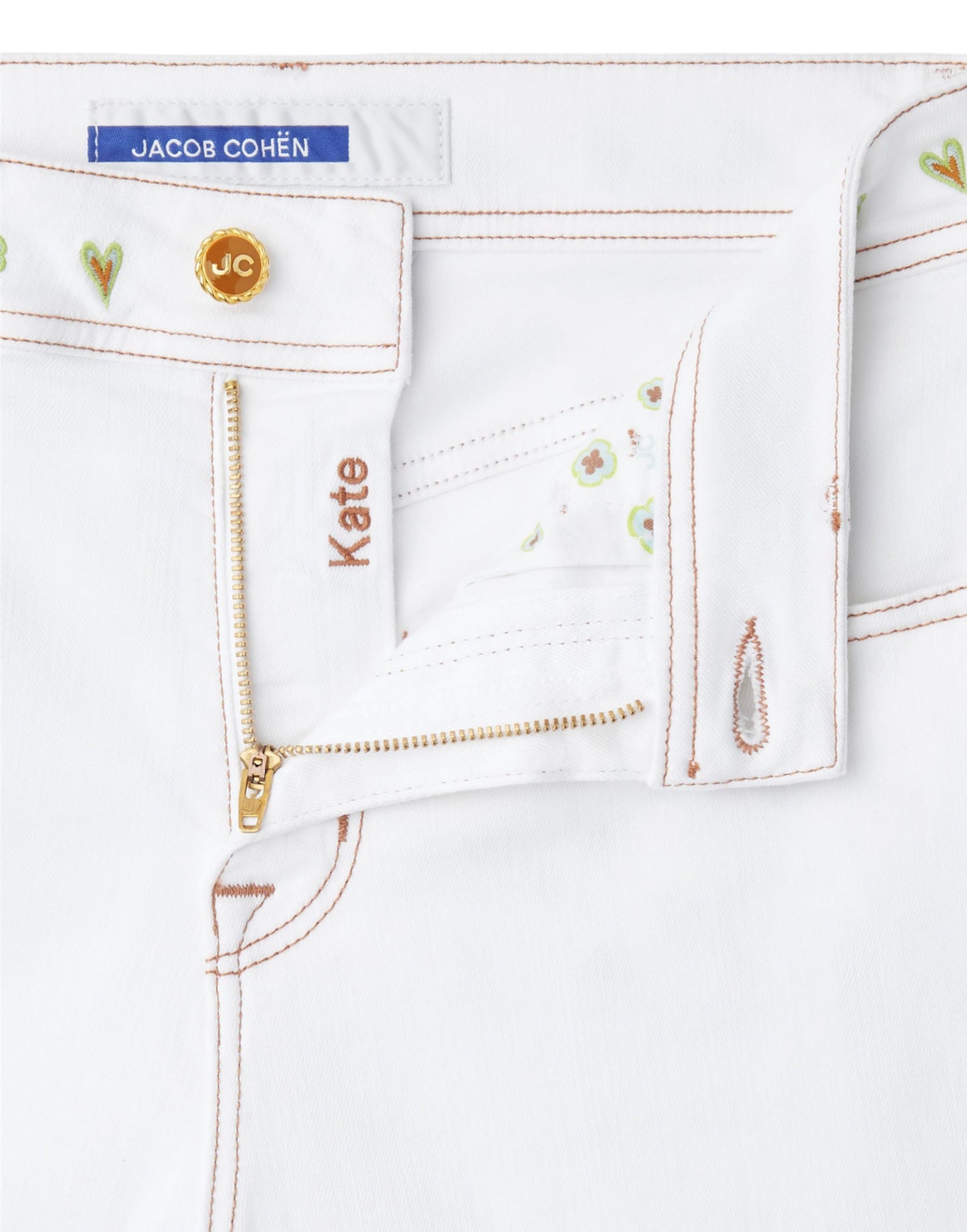 Jeans Jacob Cohen in bianco