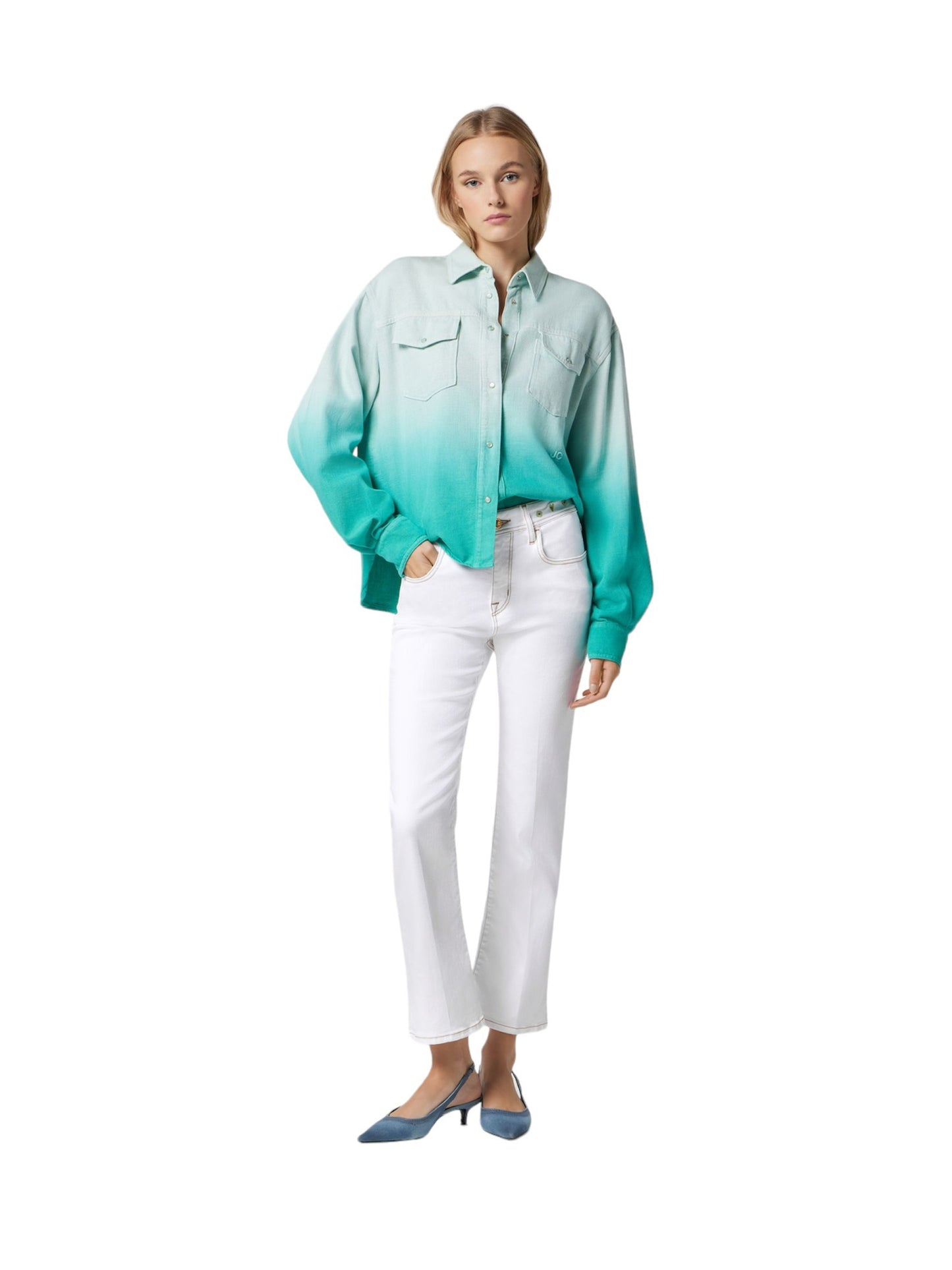 Jeans Jacob Cohen in bianco