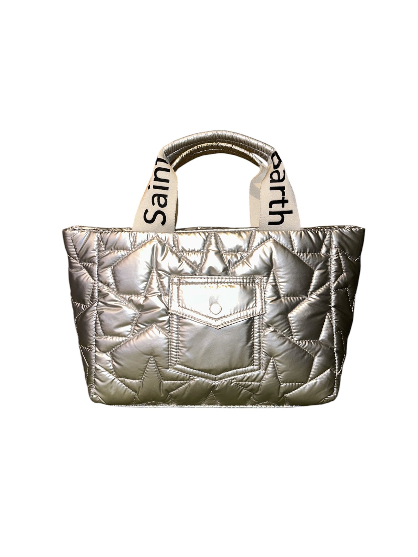 Puffer bag silver stars