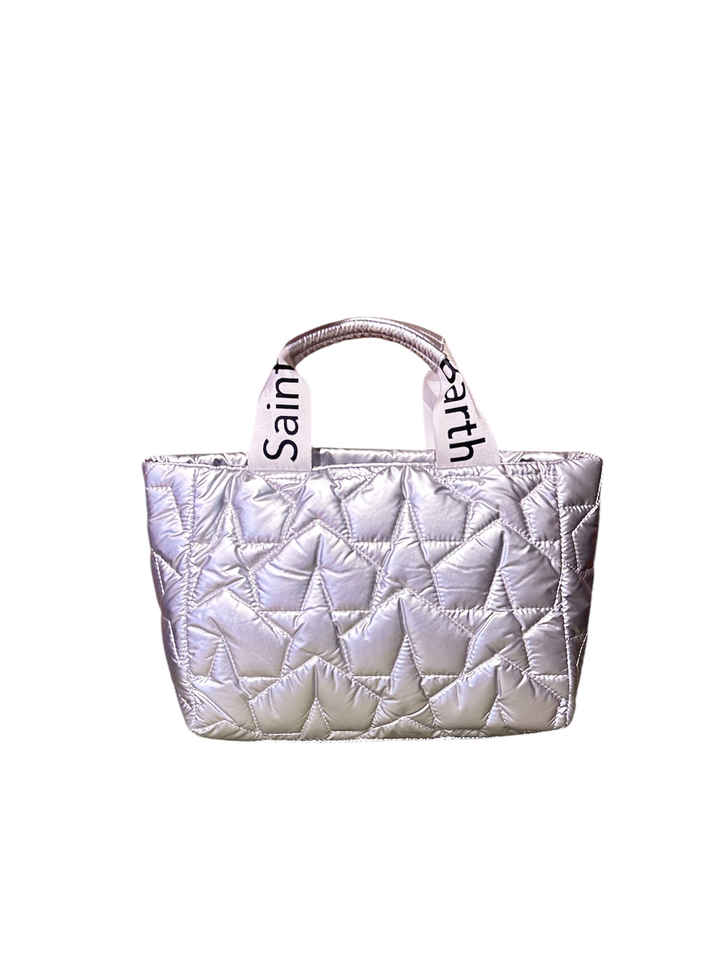 Puffer bag silver stars