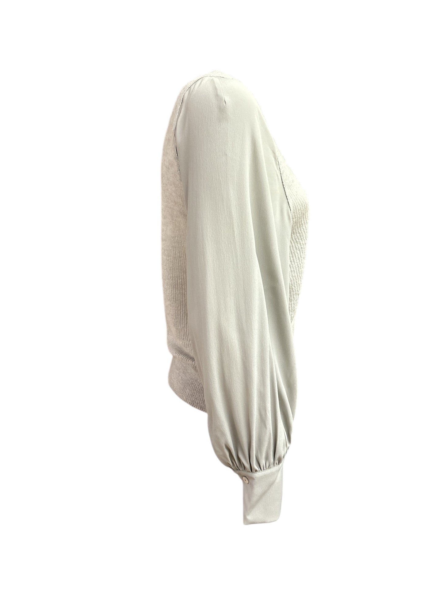 Maglia lurex ghiaccio