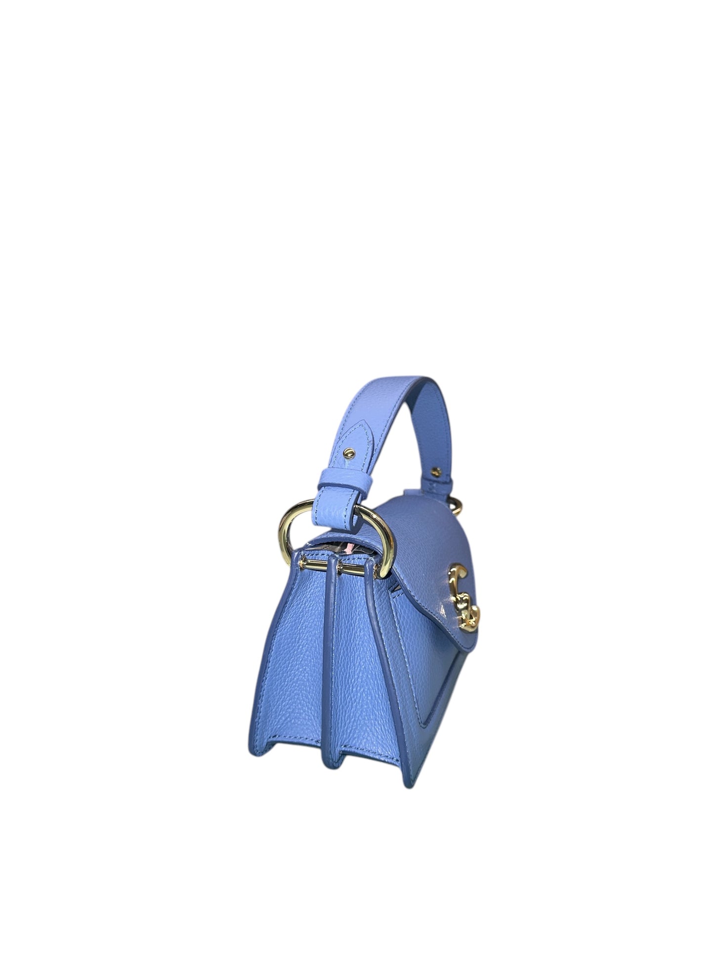 Borsa c-mini azzurra
