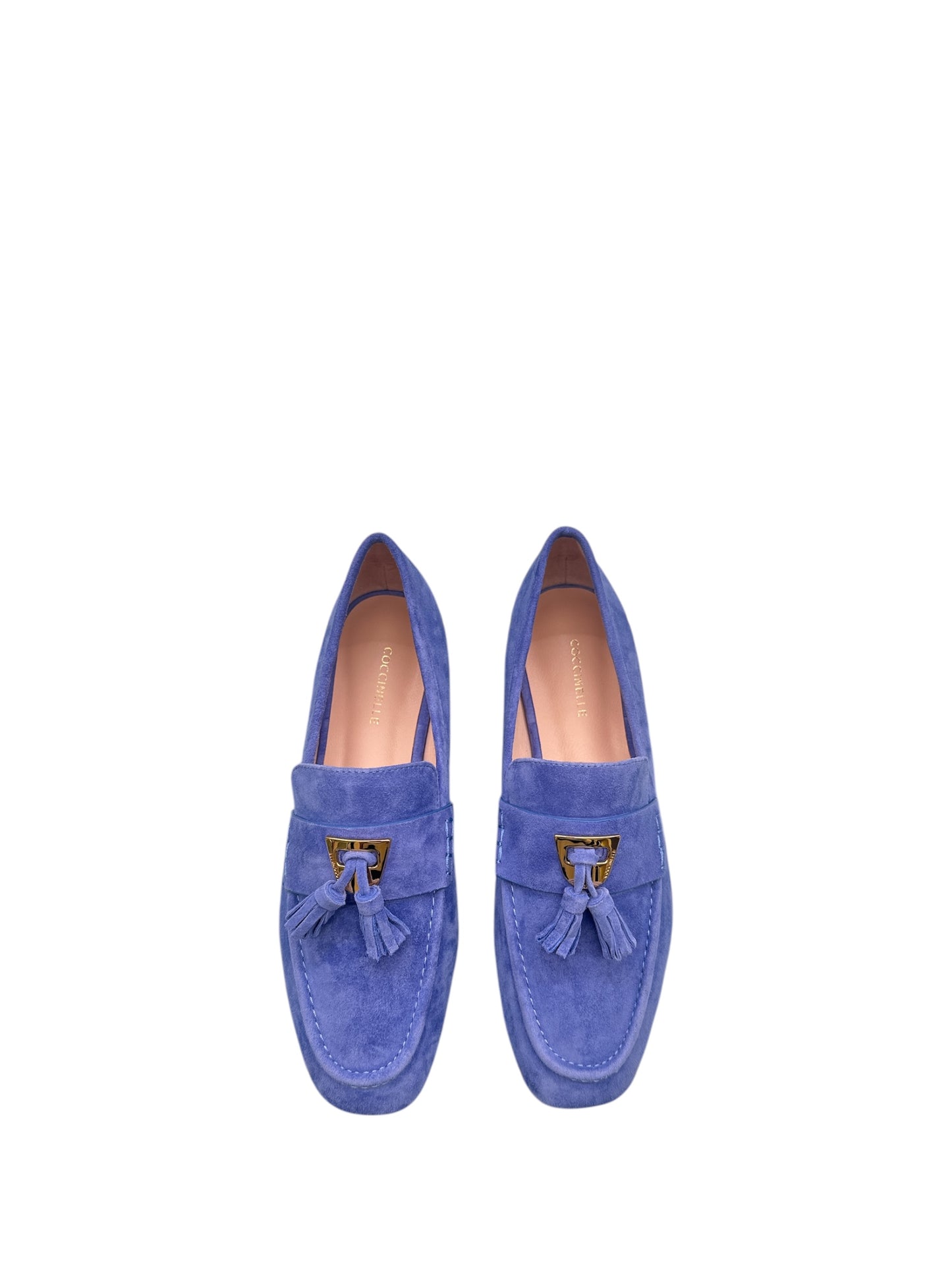 Mocassinio Coccinelle suede azul