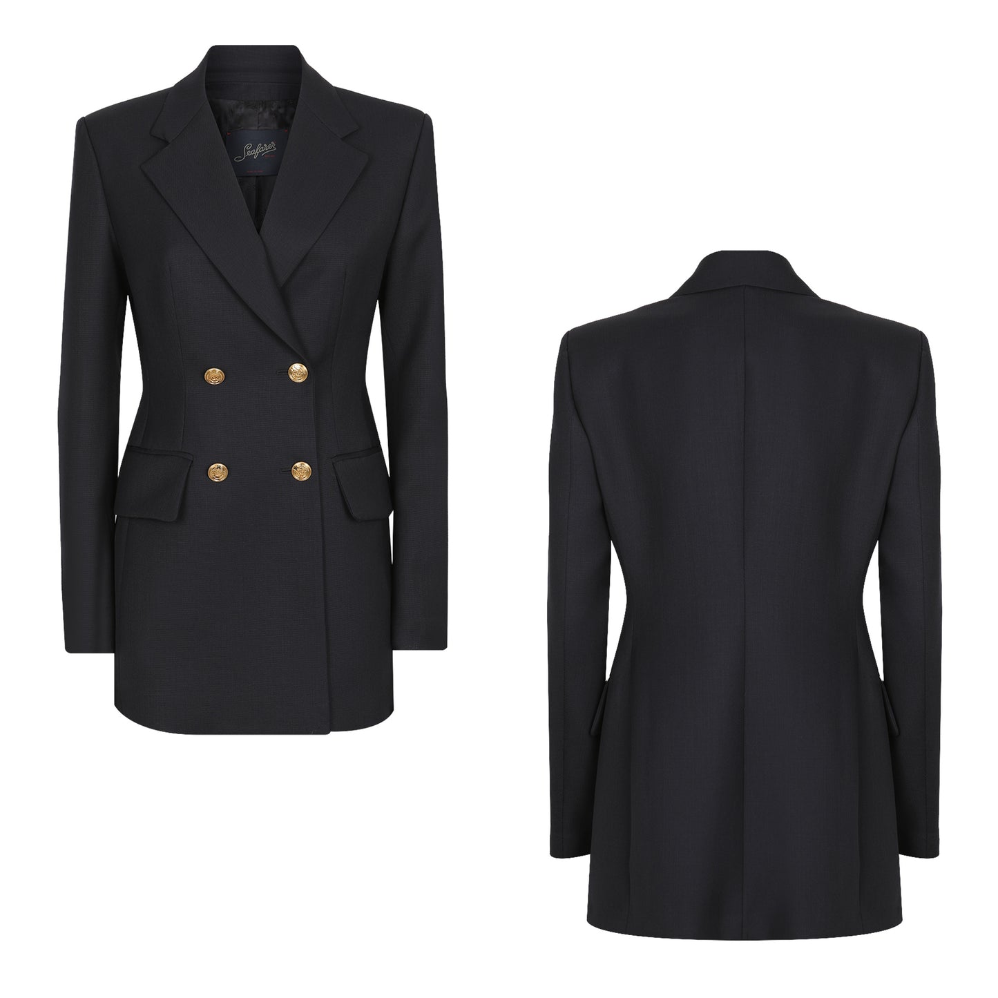Giacca Blazer Doppiopetto Blu