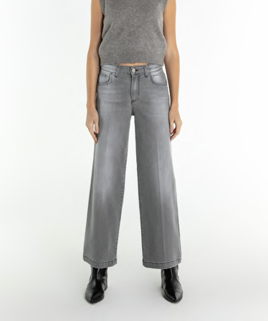 Jeans Noir'n'bleu in grigio