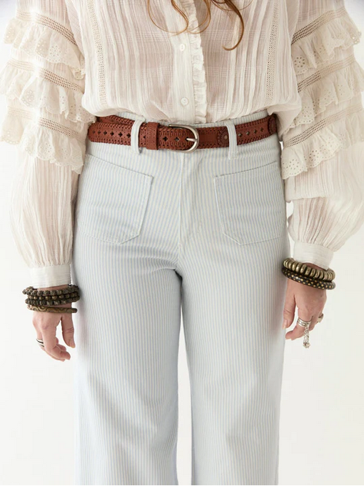 Cintura Devendra Belt in marrone cuoio