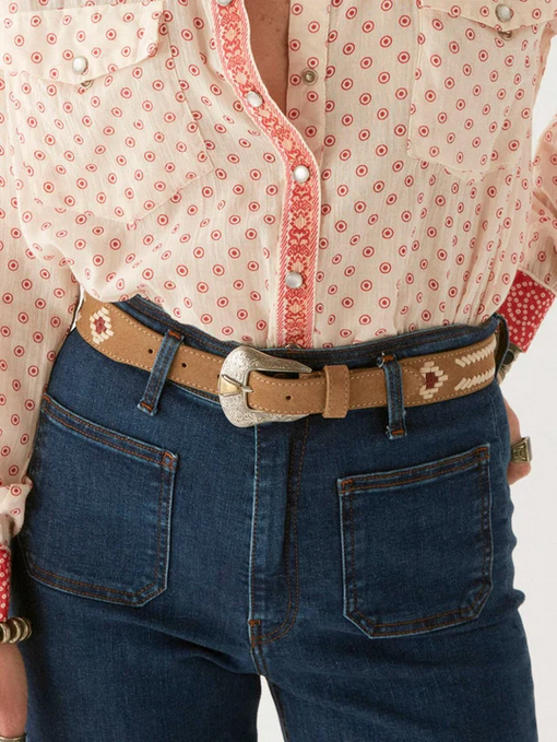 Cintura Navajo Belt in sabbia