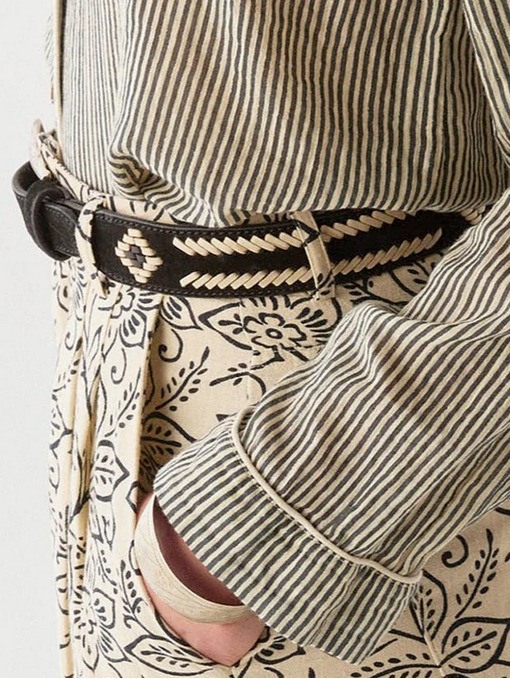 Cintura Navajo Belt in nero