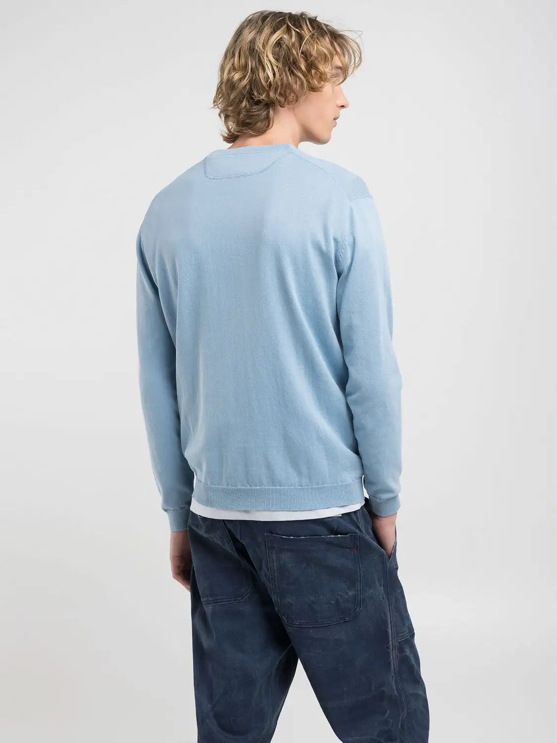 Maglia girocollo cielo Replay