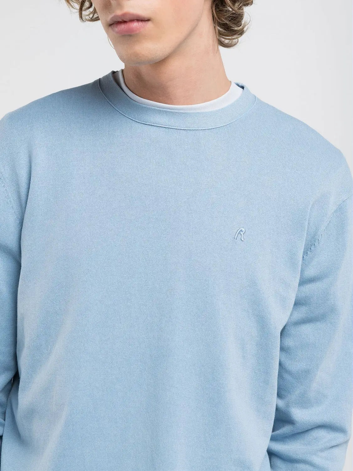 Maglia girocollo cielo Replay