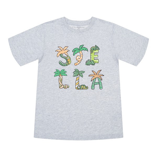 T-SHIRT PALME LETTERE