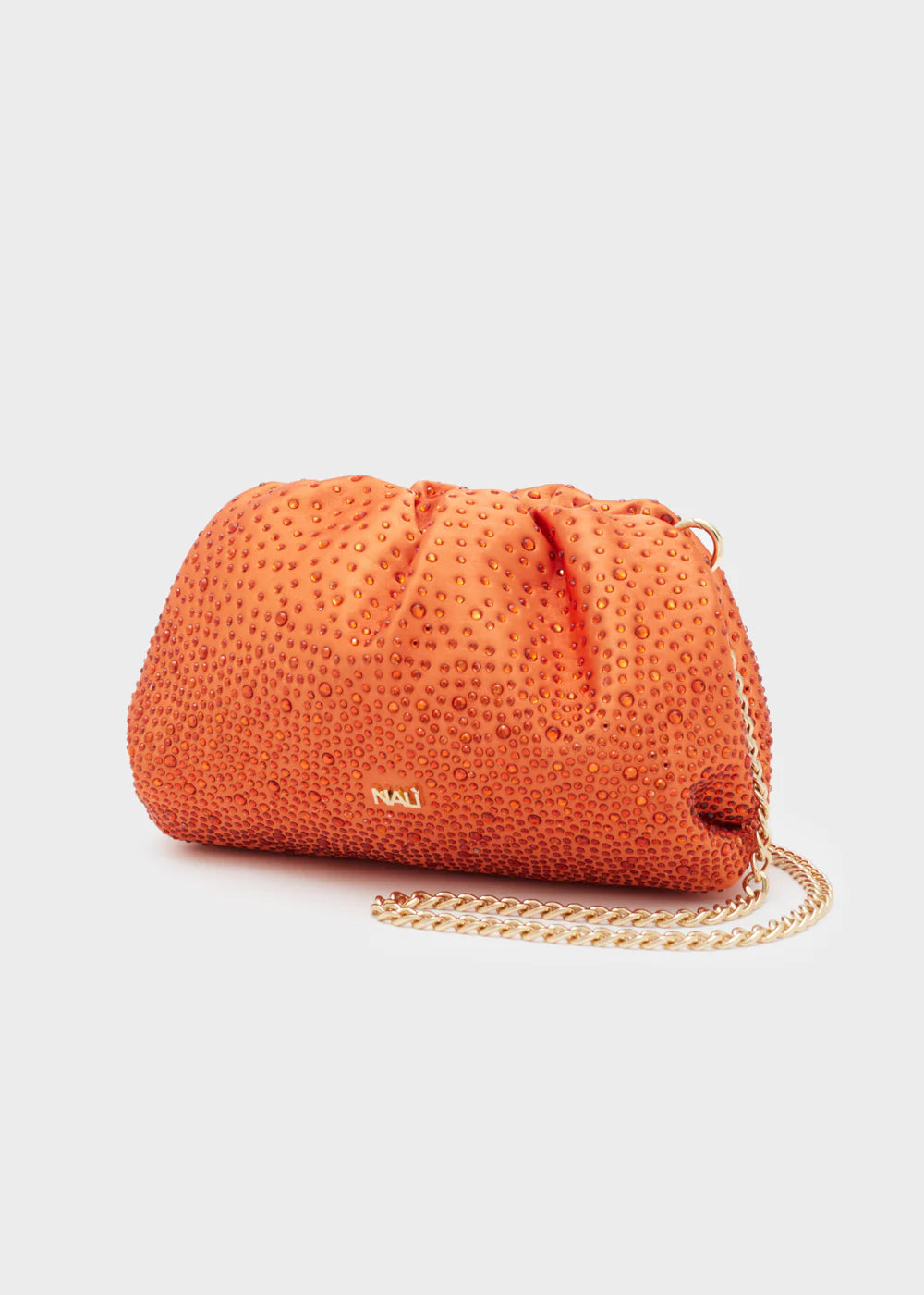 Pochette Astra Swarovski Arancio