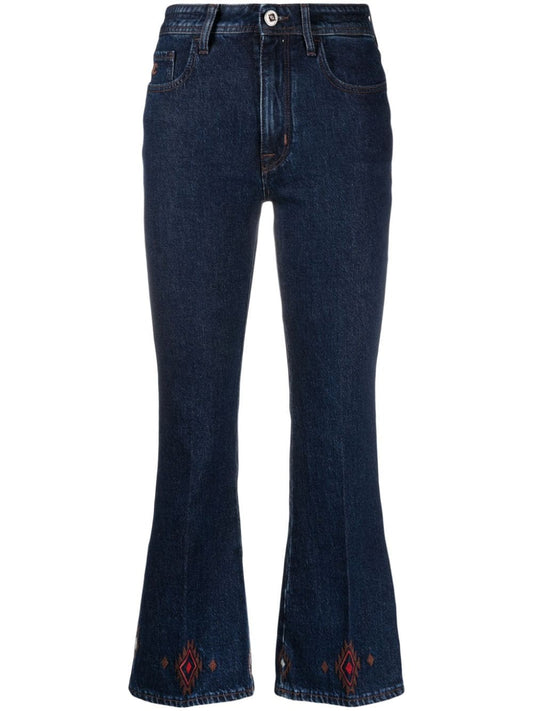 Jeans victoria con ricamo