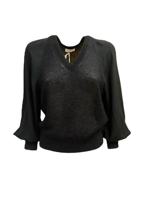 Maglia lurex nero