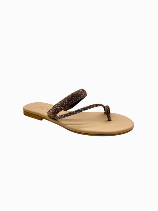 Ciabattina gioiello bronzo St. Barth