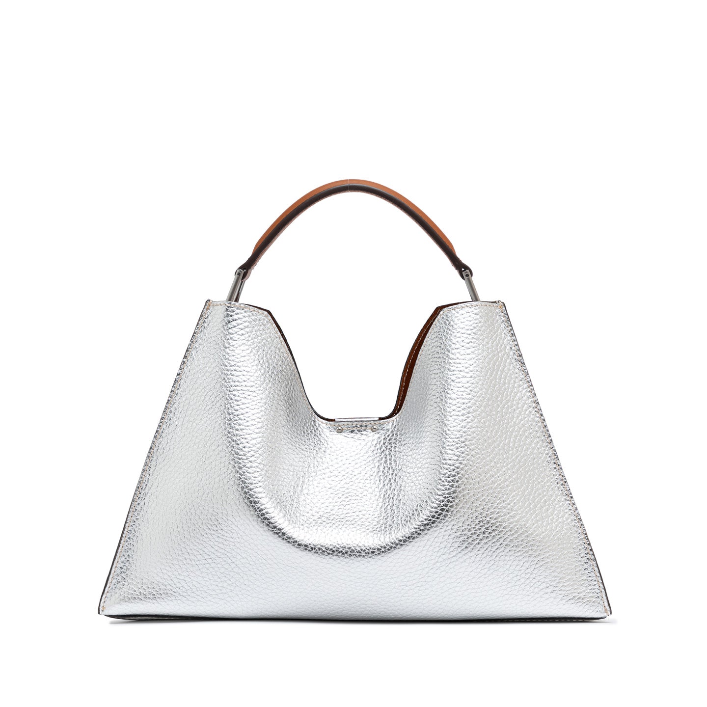 Borsa in pelle Gianni Chiarini silver