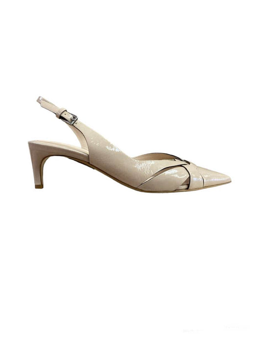 Sandalo slingback Del Carlo in sabbia