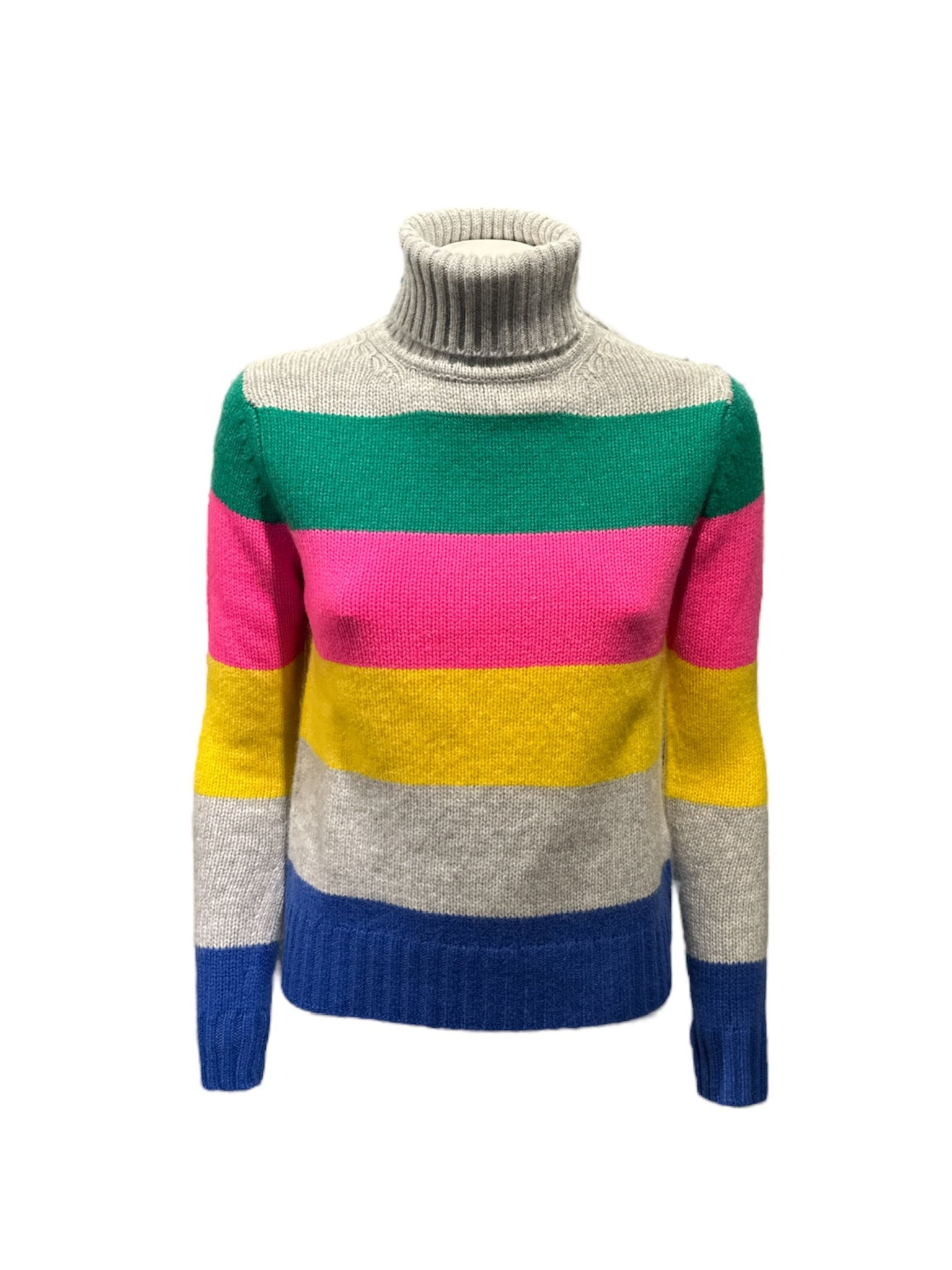 CASHMERE PULL COLORBLOCK