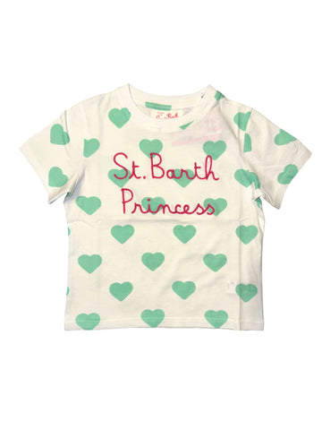 T-SHIRT PRINCESS HEARTS ST. BARTH