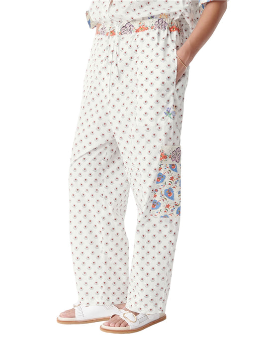 Pantaloni cailo fantasia