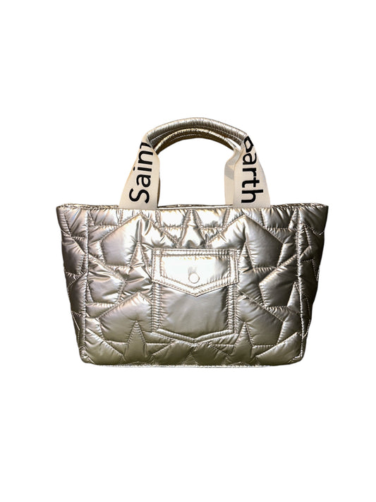 Puffer bag silver stars