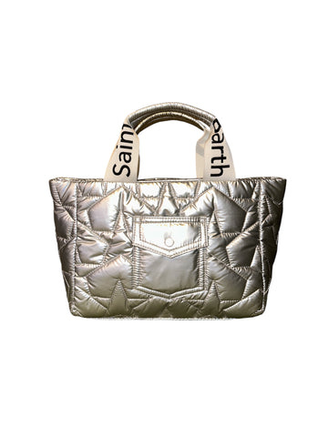 PUFFER BAG SILVER STARS