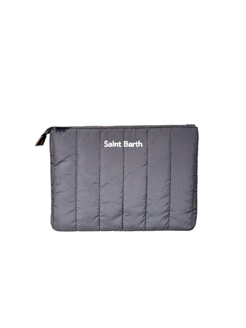 PUFFER POCHETTE IMBOTTITA NERA