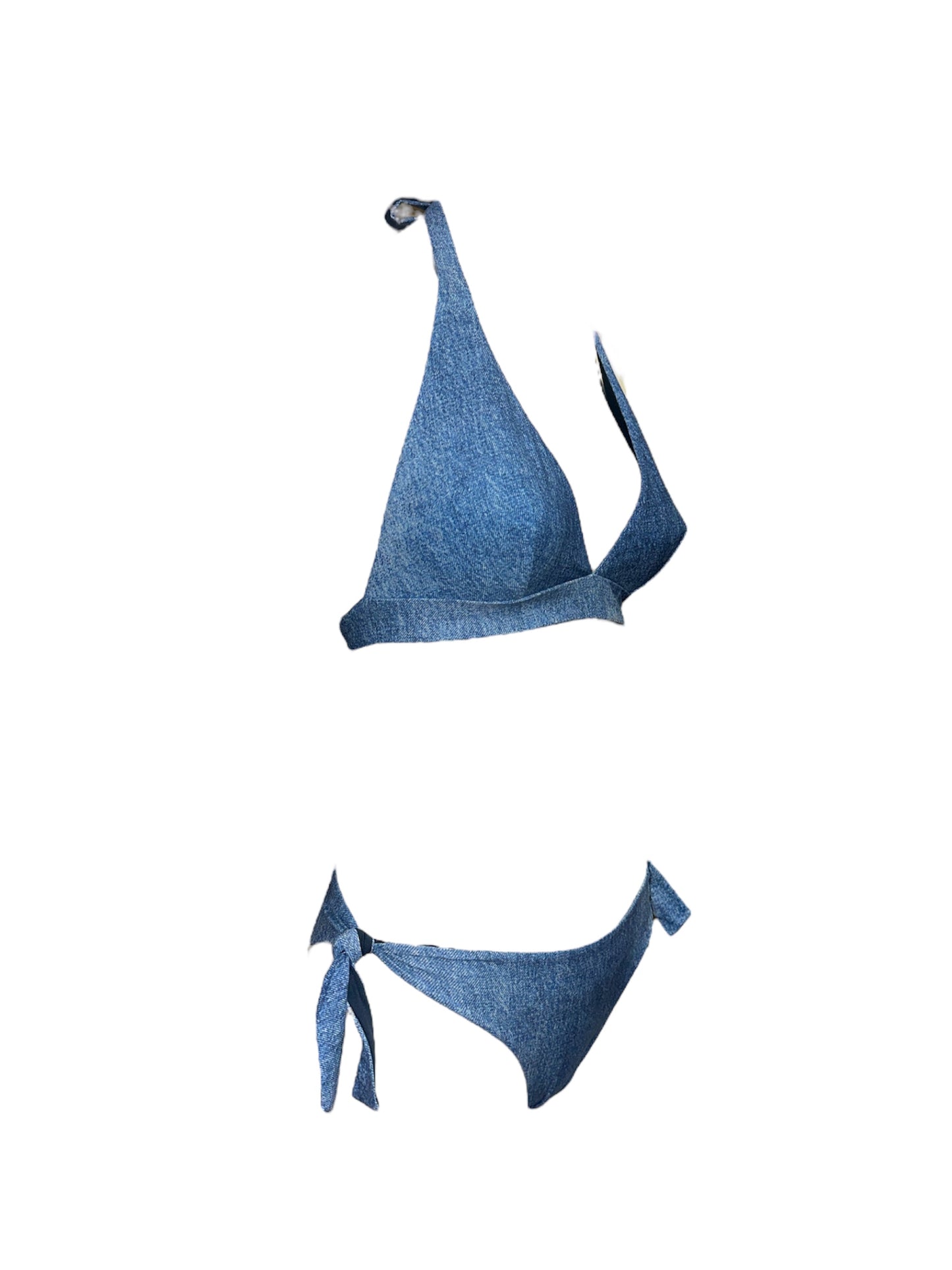 Bikini double face denim