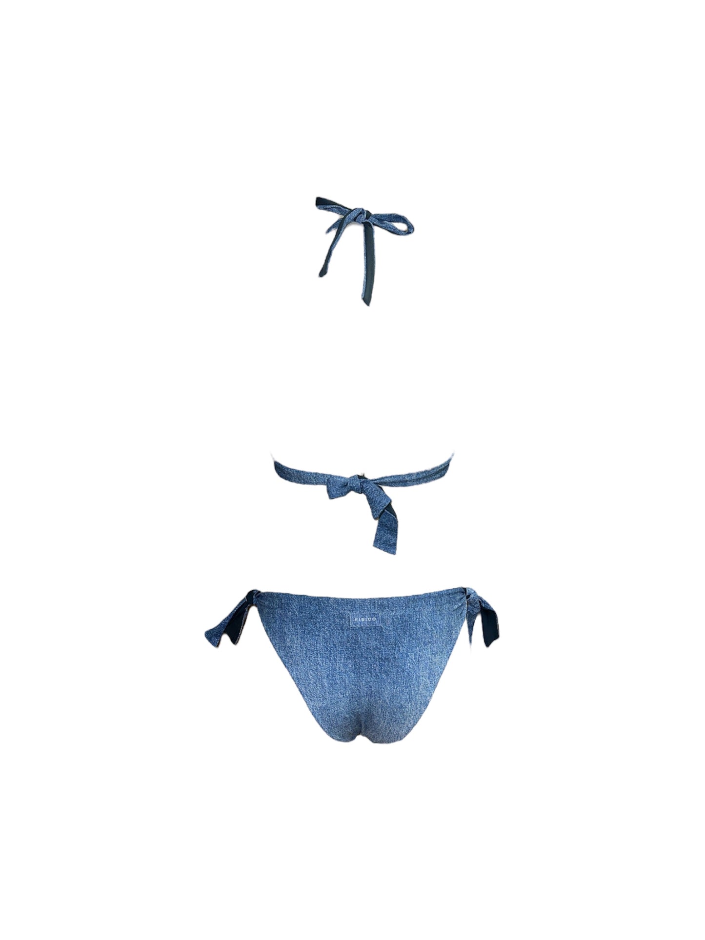 Bikini double face denim