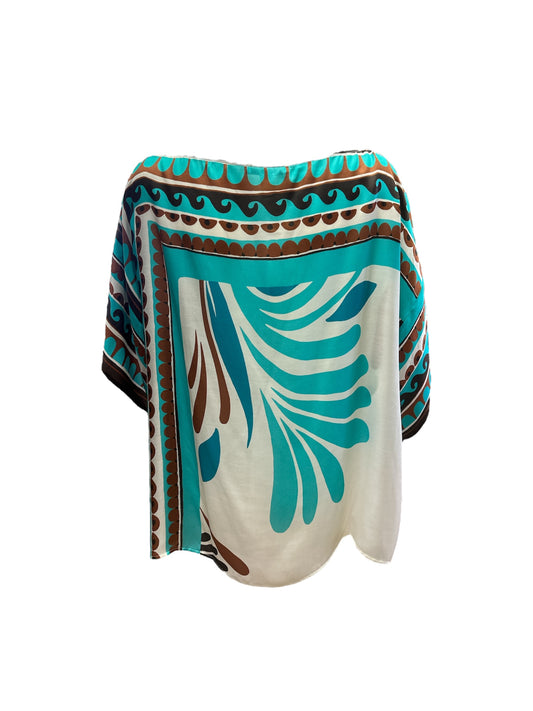 Blusa poncho etnica