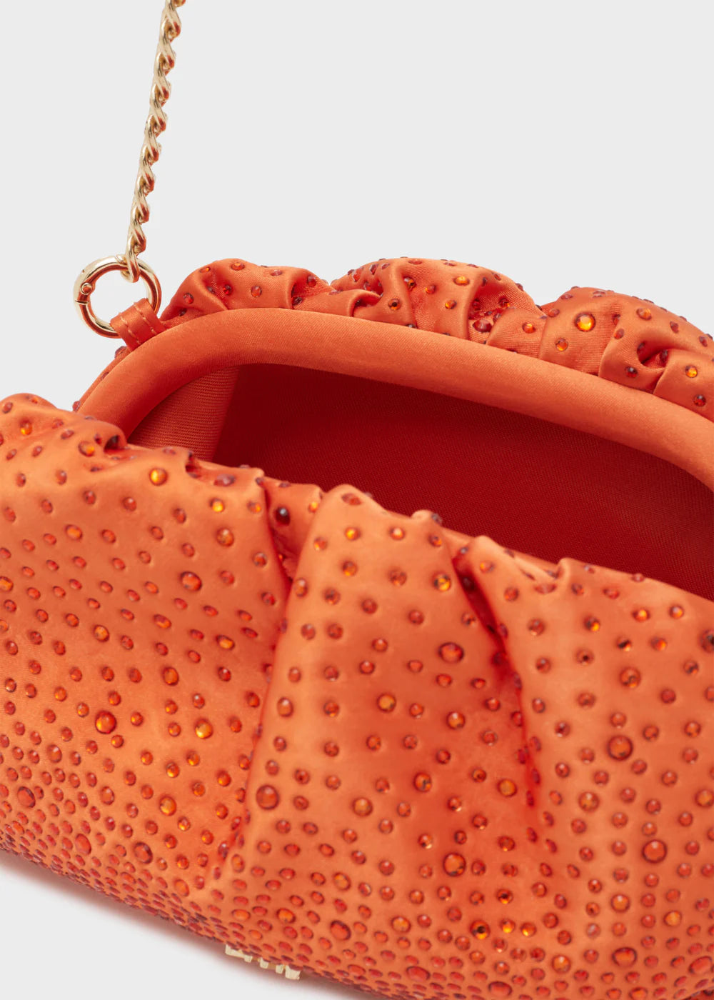 Pochette Astra Swarovski Arancio