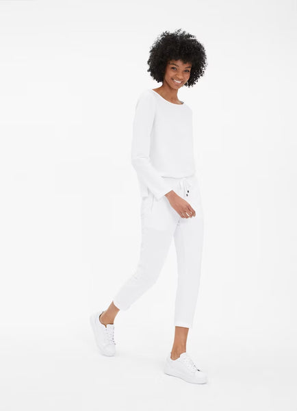 MARGIE - Casual Fit - Sweatpants BIANCO