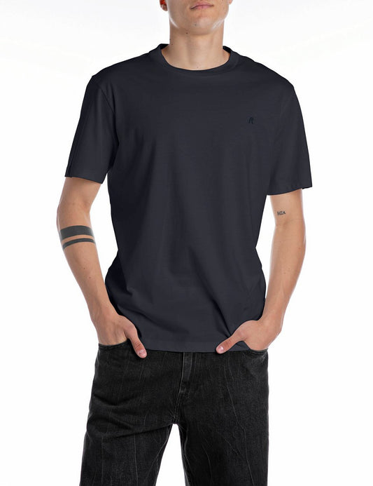 T-shirt blu basic Replay