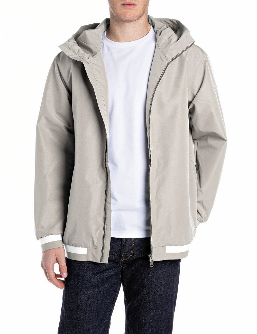 Giubbino full-zip sostenibile Replay
