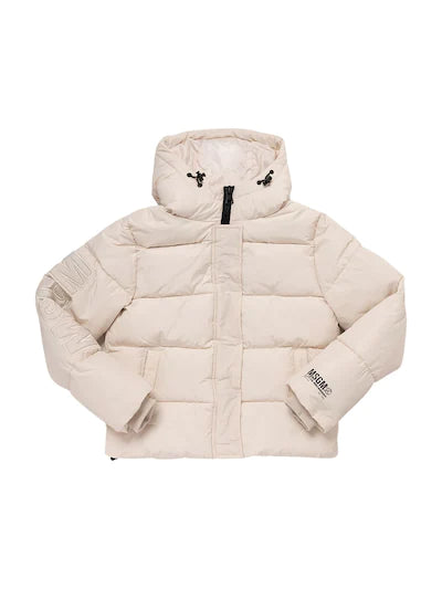 PIUMINO IN NYLON CON LOGO