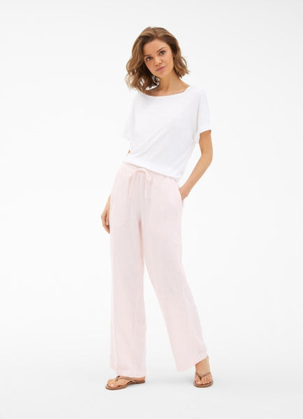 CLARA- PANTALONE IN LINO