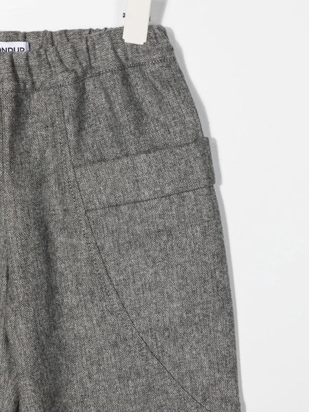 PANTALONE MELANGE GRIGIO